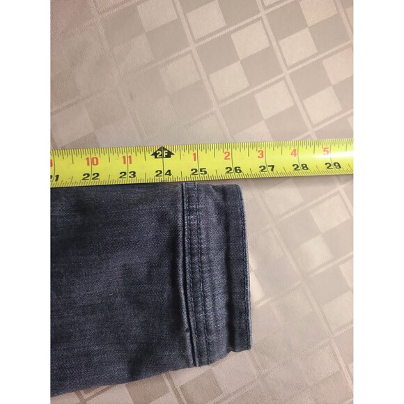 Lee Black Sherpa Lined Jean Jacket Men's Size L Large - Picture 11 of 11